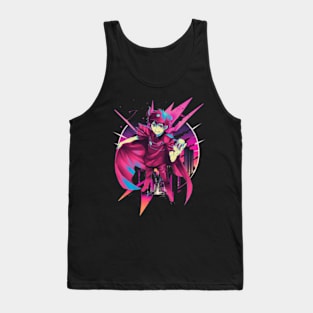 Maous Earthly Trials Embrace the Comedy and Supernatural Intrigues of Hataraku Maou Tank Top